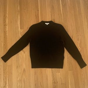Equipment Black Cashmere Crewneck Sweater
